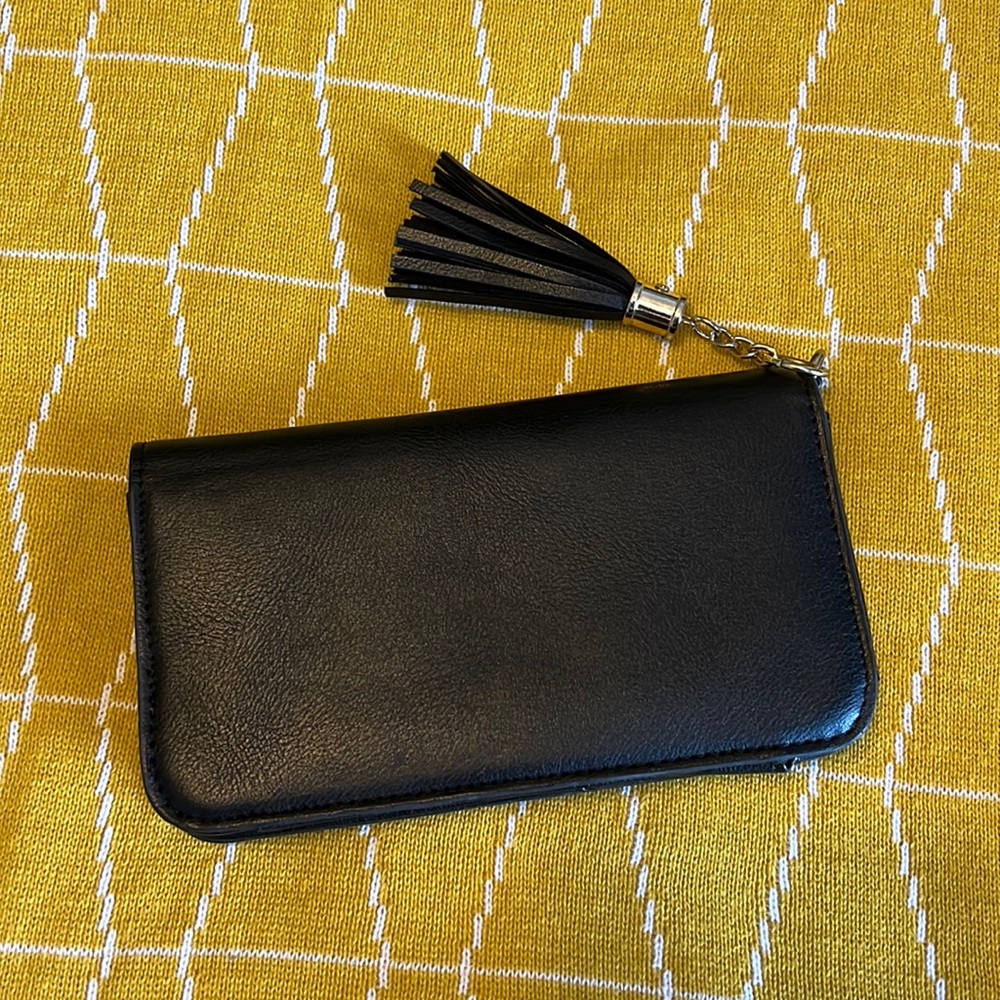 Card, money and/or phone holder (wallet)